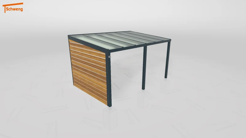 #DE Schweng Terrassenüberdachung S350 (ID jj842q)