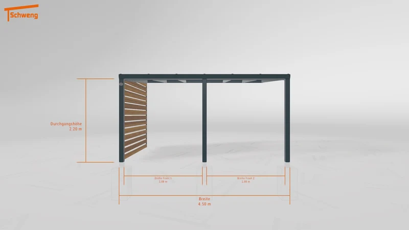 #DE Schweng Terrassenüberdachung S350 (ID jj842q)