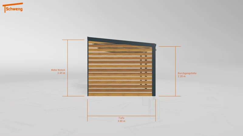 #DE Schweng Terrassenüberdachung S350 (ID jj842q)