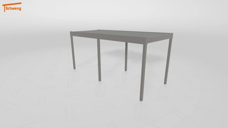 #DE Schweng Flachdachcarport C600+ (ID jj84bn) #MTG