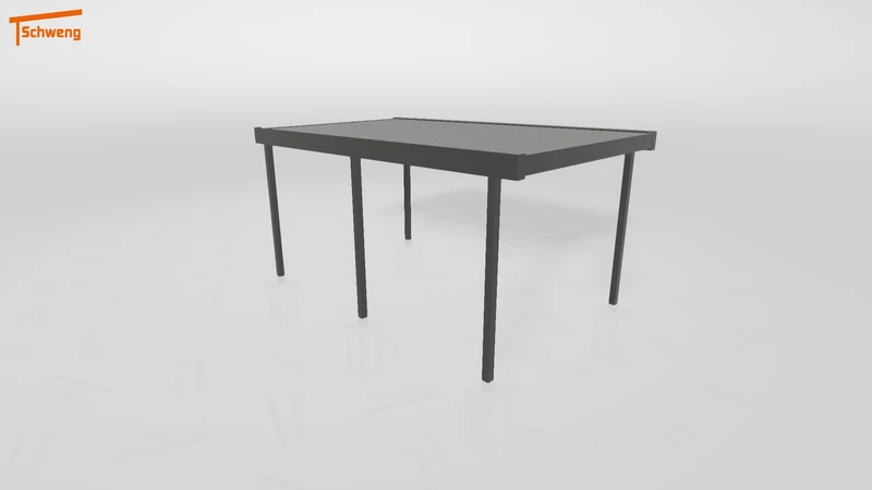 #DE Schweng Flachdachcarport C600 (ID ygjvwr)