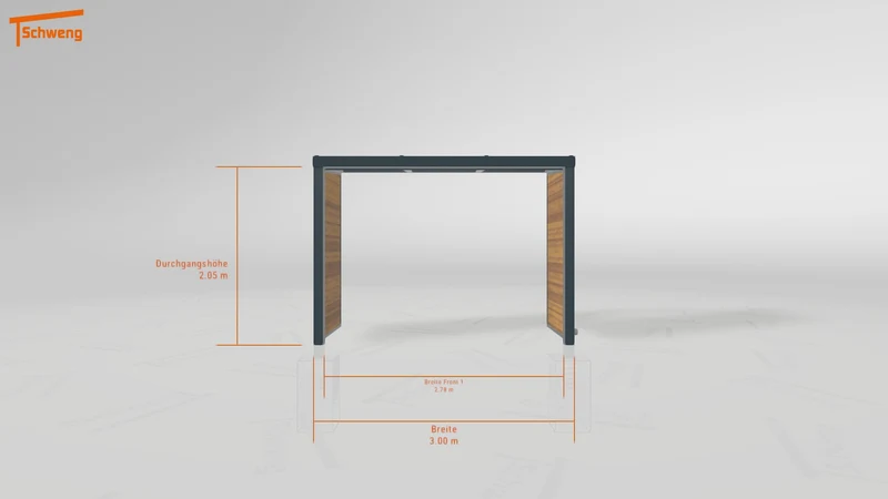 #DE Schweng Terrassenüberdachung S350 (ID 9wvkp8)