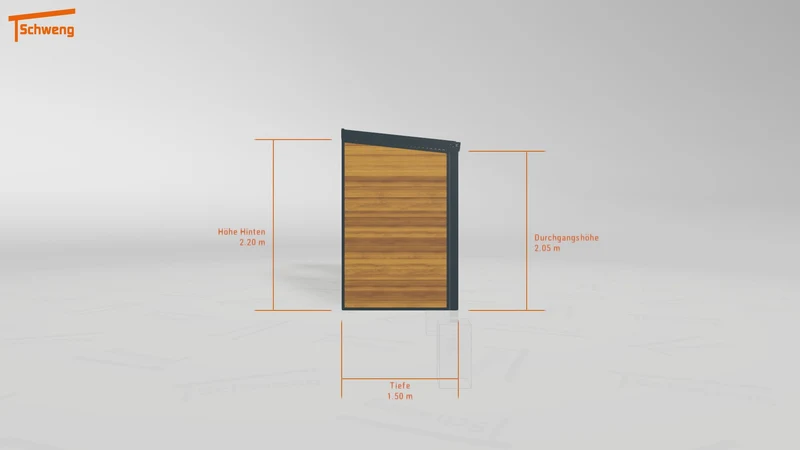 #DE Schweng Terrassenüberdachung S350 (ID 9wvkp8)