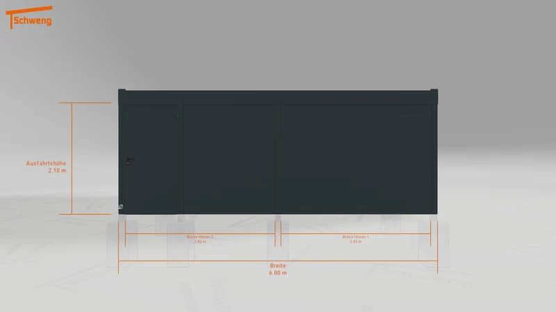 #DE Schweng Flachdachcarport C600 (ID g75mbm) #MTG