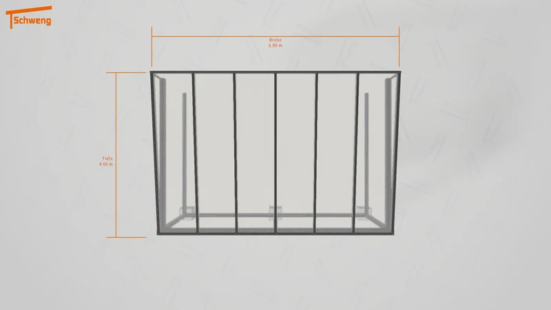 #DE Schweng Terrassenüberdachung S400 (ID zbwpk4)