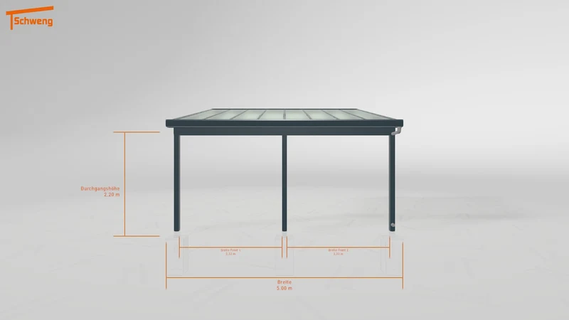 #DE Schweng Terrassenüberdachung S400 (ID 85pnrj)