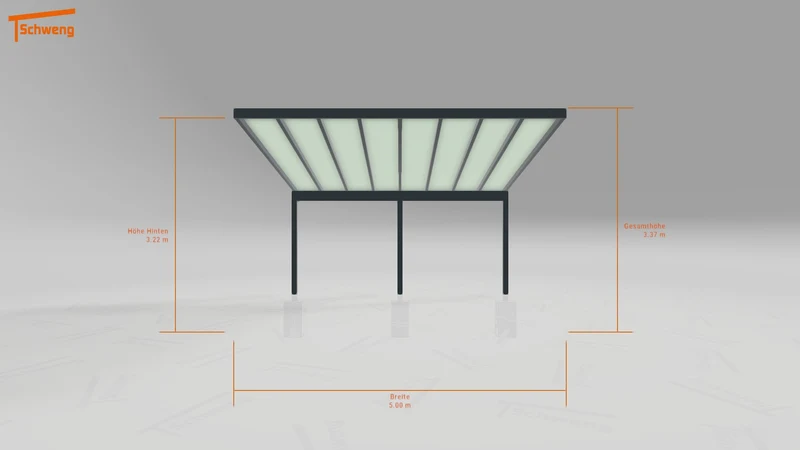 #DE Schweng Terrassenüberdachung S400 (ID 85pnrj)