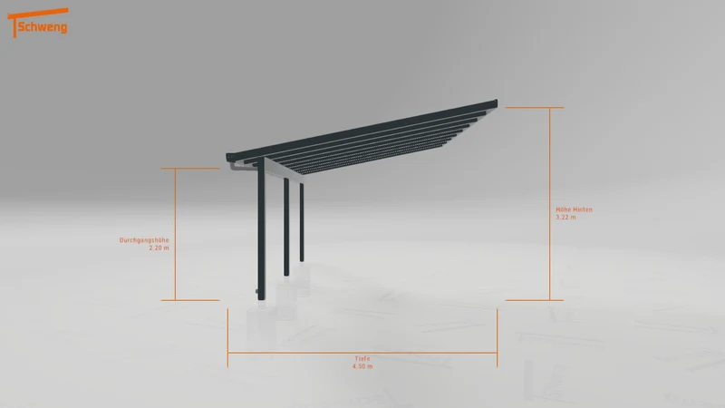 #DE Schweng Terrassenüberdachung S400 (ID 85pnrj)