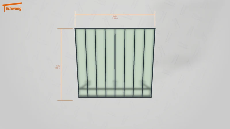 #DE Schweng Terrassenüberdachung S400 (ID 85pnrj)