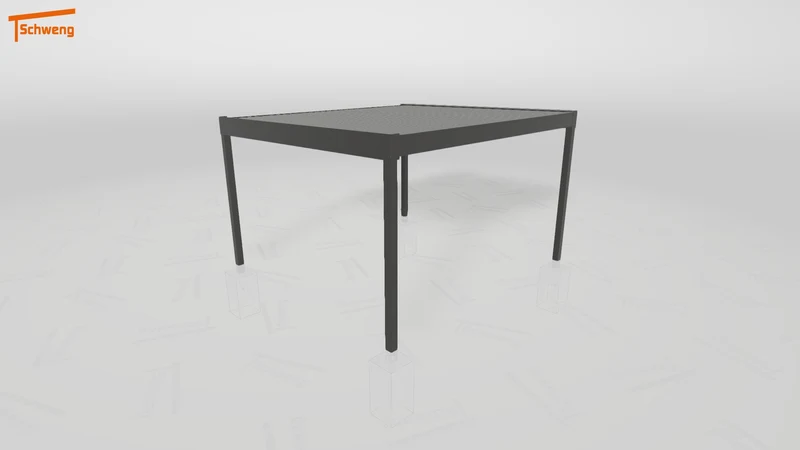 #DE Schweng Flachdachcarport C600 (ID n5mrng)