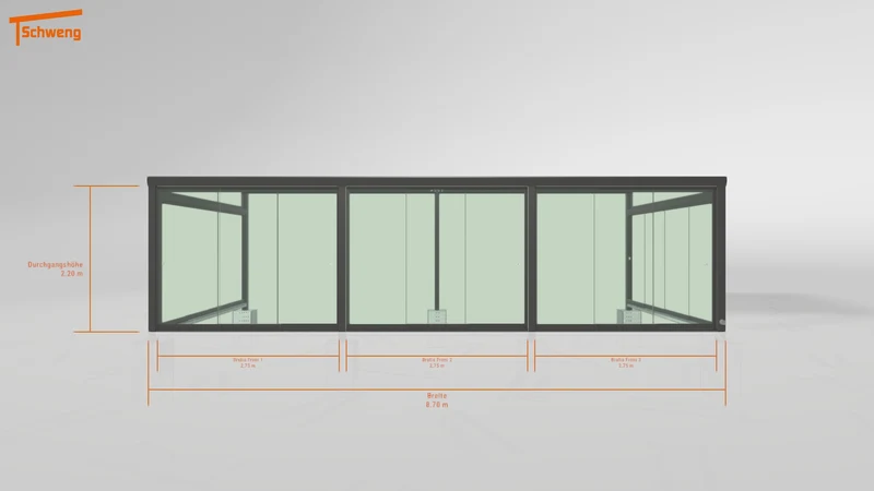 #DE Schweng Terrassenüberdachung S400 (ID k2j5jb)