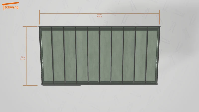 #DE Schweng Terrassenüberdachung S400 (ID bkpmj5)