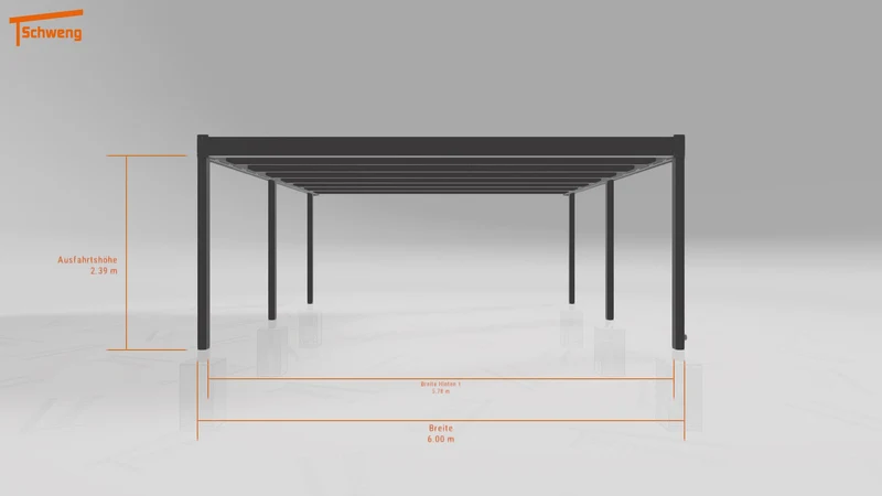 #DE Schweng Flachdachcarport C600 (ID w3xknb) #MTG