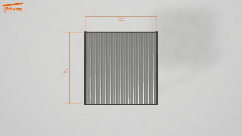 #DE Schweng Flachdachcarport C600 (ID bkpmym)