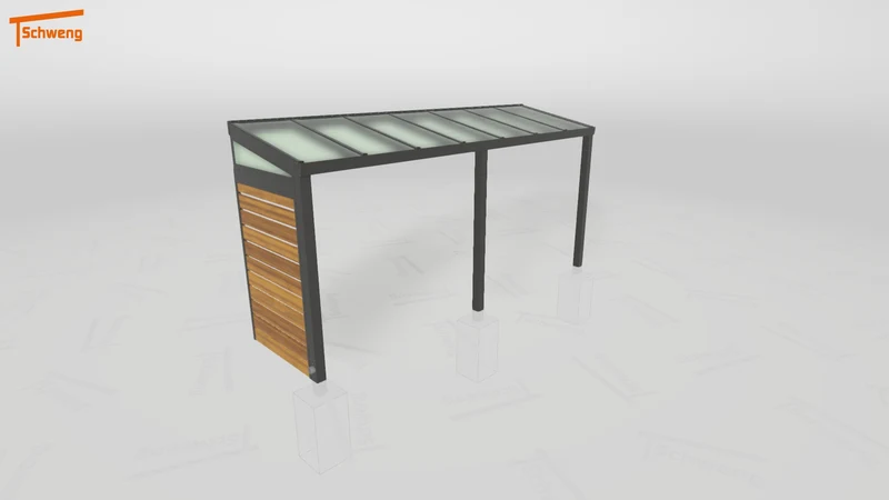 #DE Schweng Terrassenüberdachung S350 (ID rjnmvp)
