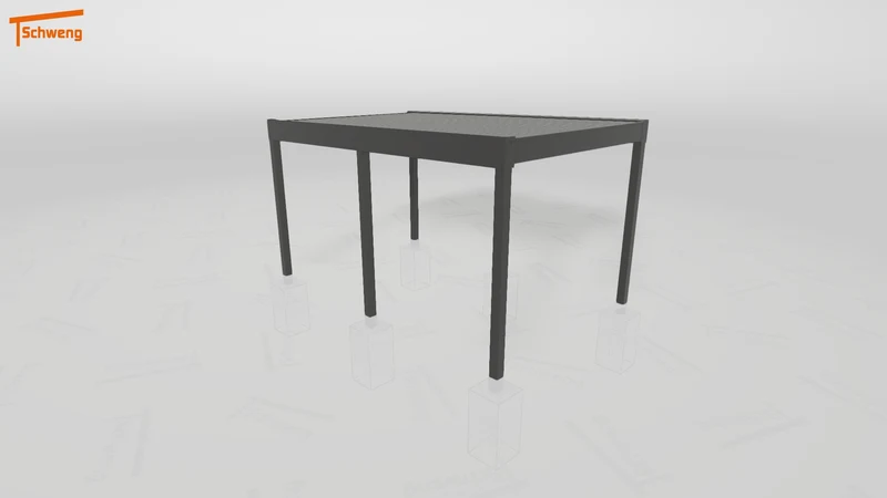 #DE Schweng Flachdachcarport C600 (ID 85pg8r)