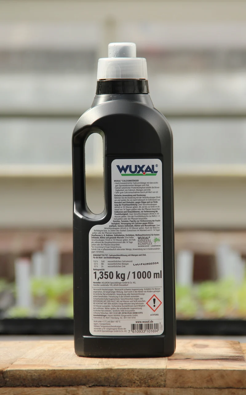Wuxal | Calciumdünger für Obstbäume, Gemüse -& Zierpflanzen 1 l