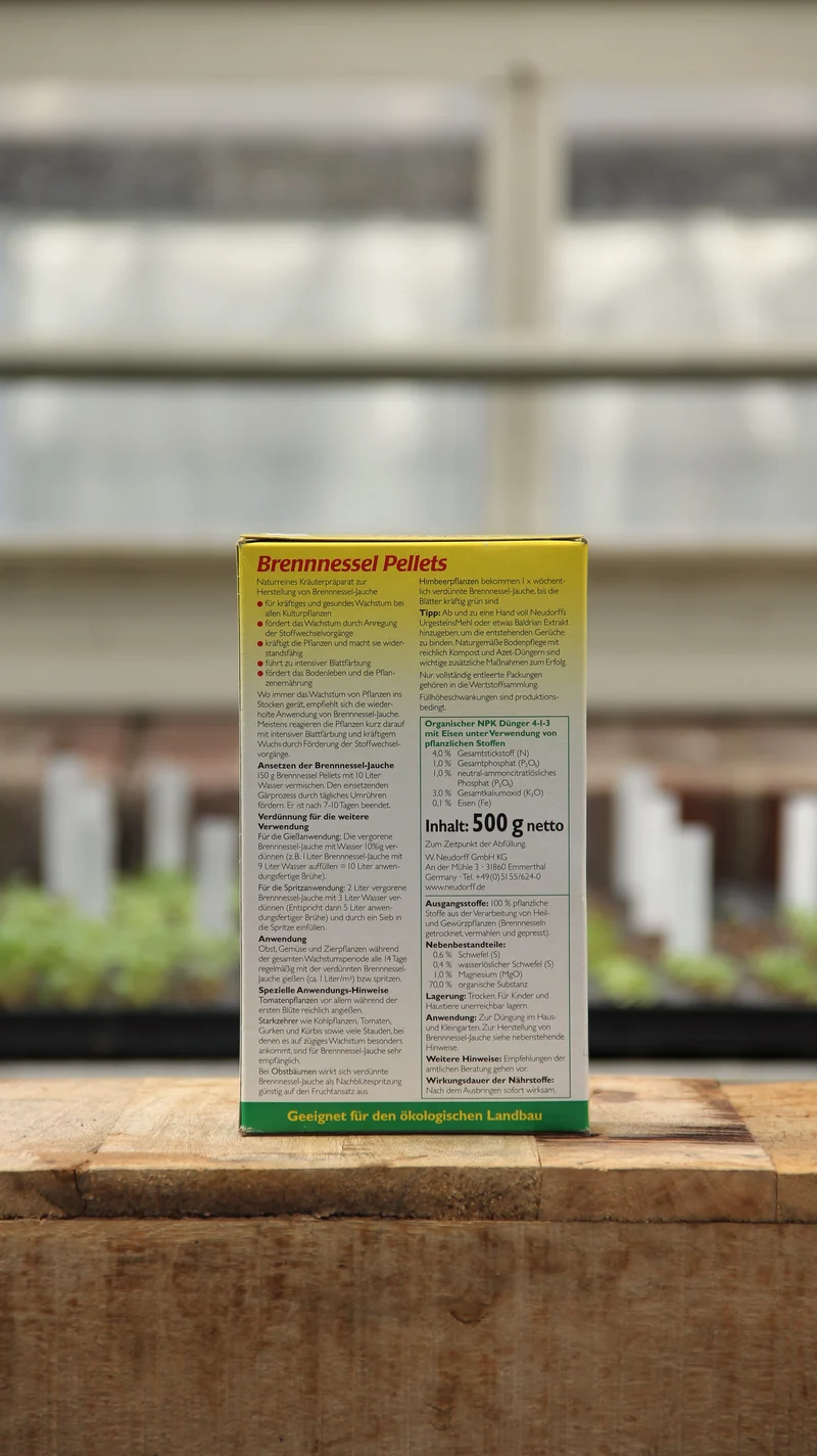 Neudorff | Brennnessel Pellets organischer Dünger 500 g