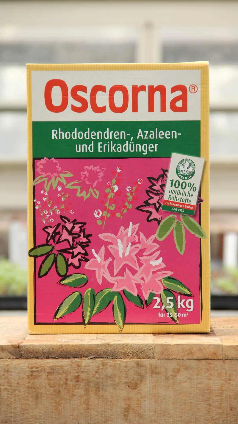 Oscorna | Rhododendren-, Azaleen- und Erikadünger Naturdünger 2.5 kg