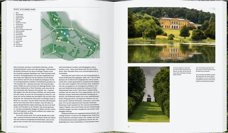Englische Landschaftsgärten | 20 berühmte, original erhaltene Landschaftsgärten