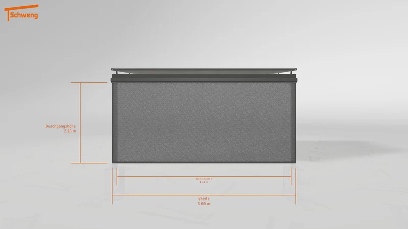 #DE Schweng Terrassenüberdachung S350 (ID pbp7y7)