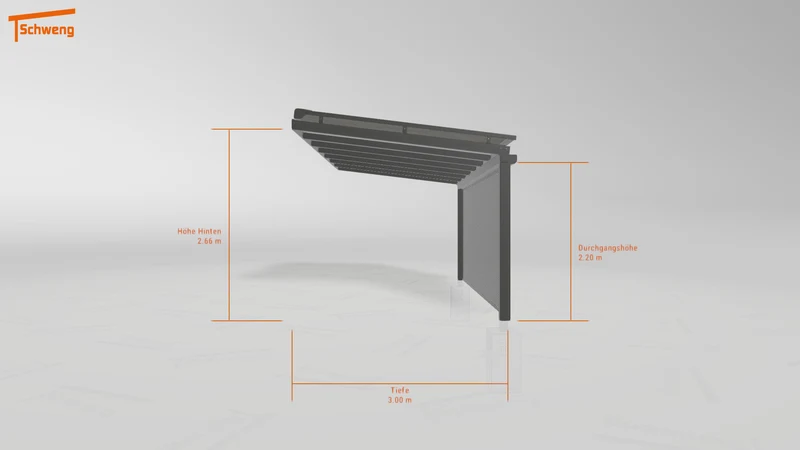 #DE Schweng Terrassenüberdachung S350 (ID pbp7y7)