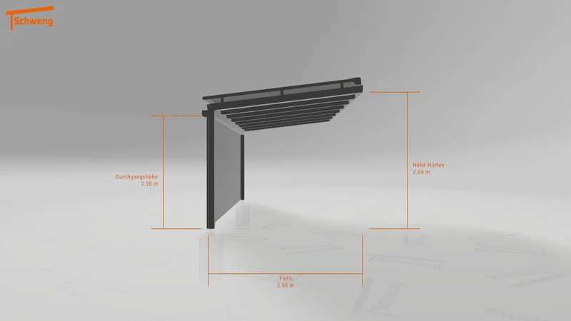 #DE Schweng Terrassenüberdachung S350 (ID pbp7y7)