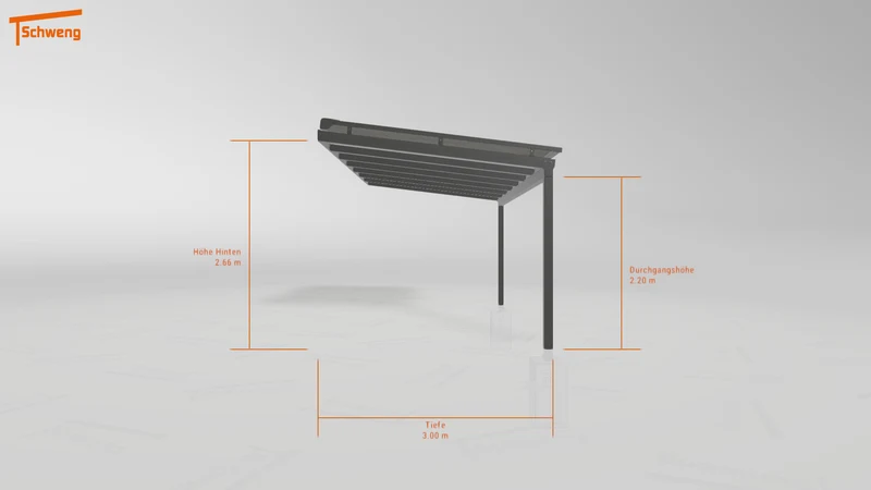 #DE Schweng Terrassenüberdachung S350 (ID bkp4xp)