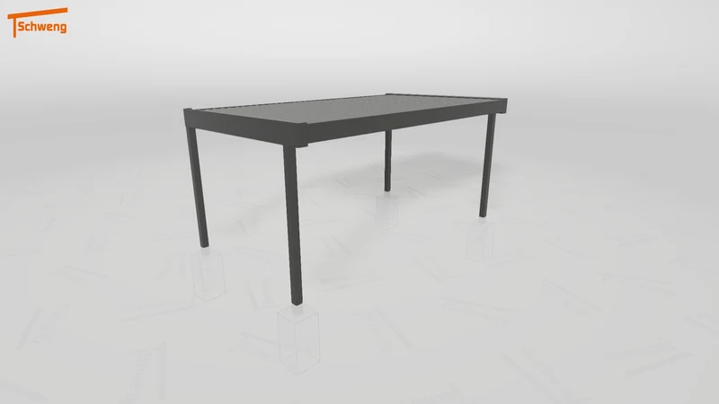 #DE Schweng Flachdachcarport C600 (ID x78p29)