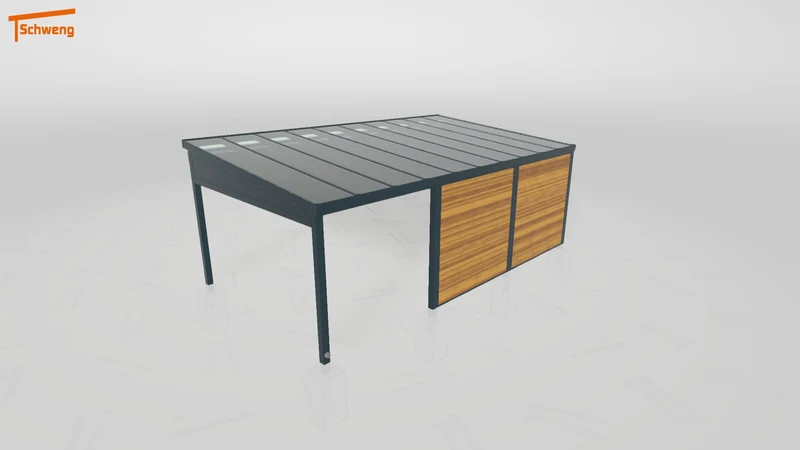 #DE Schweng Terrassenüberdachung S400 (ID 77bjv2)
