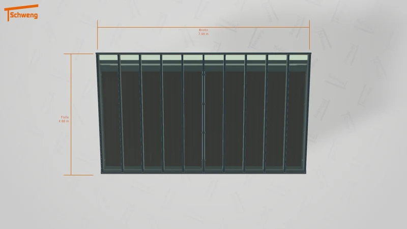 #DE Schweng Terrassenüberdachung S400 (ID 77bjv2)