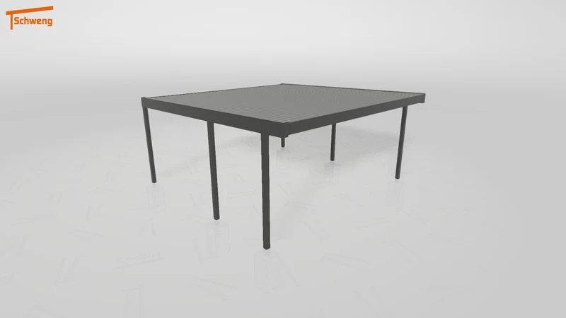 #DE Schweng Flachdachcarport C600+ (ID 42w7pd) #MTG