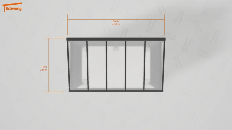 #DE Schweng Terrassenüberdachung S400 (ID bkpx7v)