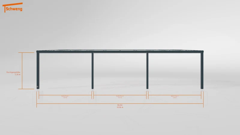 #DE Schweng Pultdachcarport S350 (ID zbwpj7)