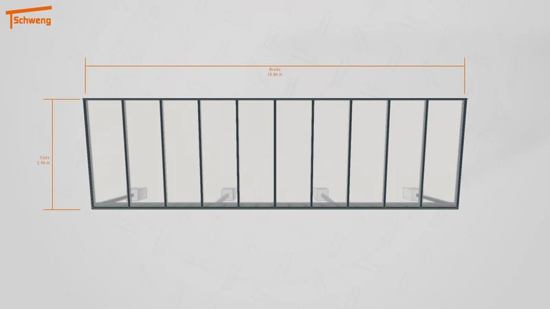 #DE Schweng Pultdachcarport S350 (ID zbwpj7)
