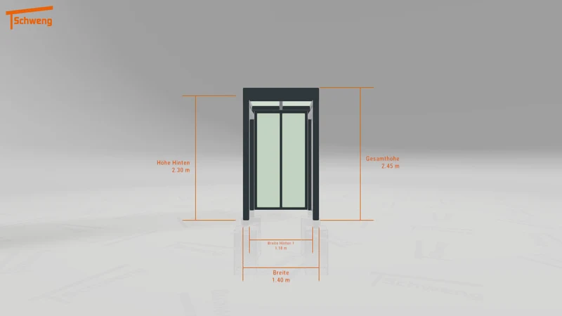 #DE Schweng Terrassenüberdachung S350 (ID 42wmz5)