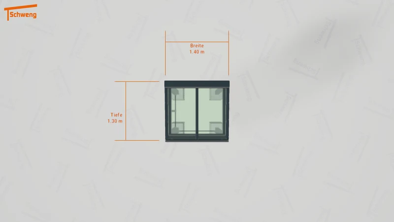 #DE Schweng Terrassenüberdachung S350 (ID 42wmz5)