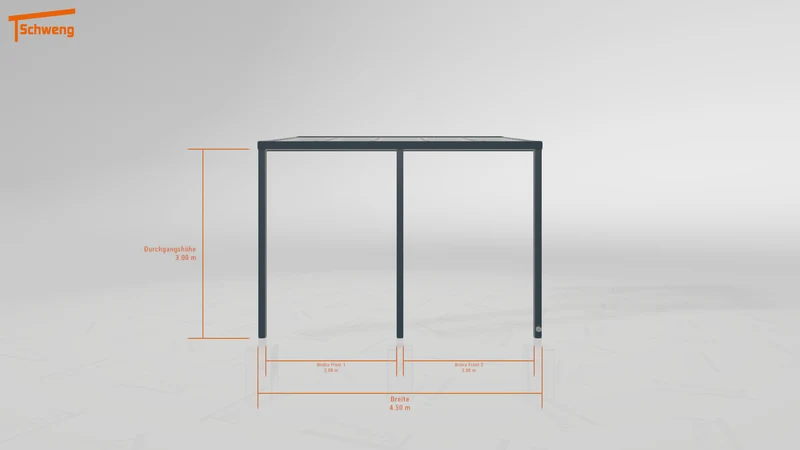 #AT Schweng Pultdachcarport S350 (ID pbpy8b) #MTG
