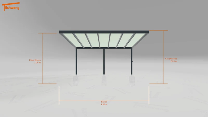 #AT Schweng Terrassenüberdachung S400 (ID g75kb7)