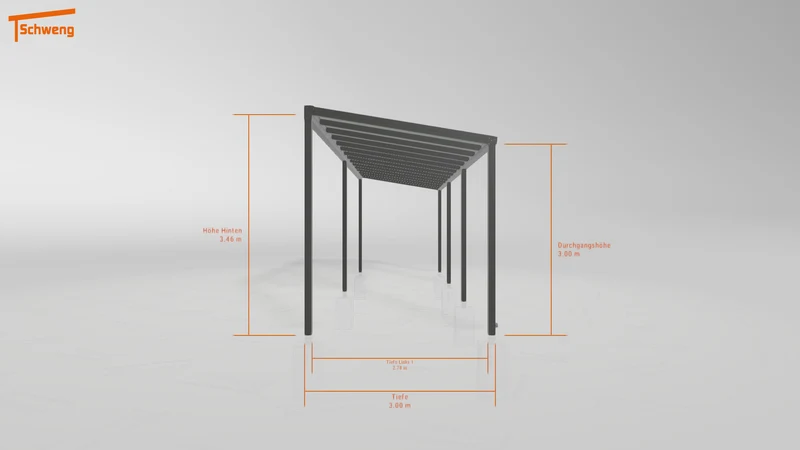 #DE Schweng Pultdachcarport S350 (ID zbwy4y) #MTG