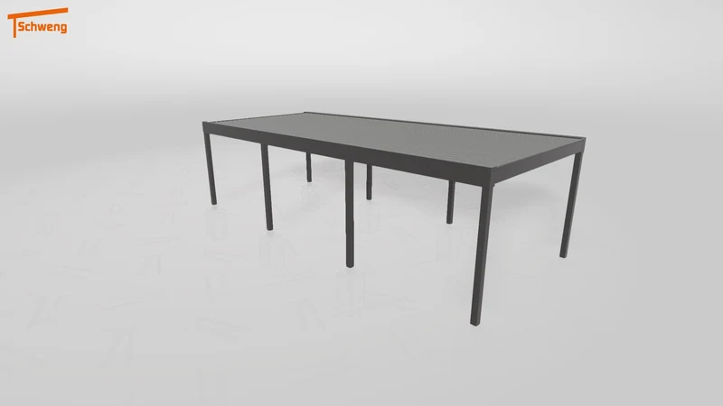 #DE Schweng Flachdachcarport C600 (ID jj8yjq)