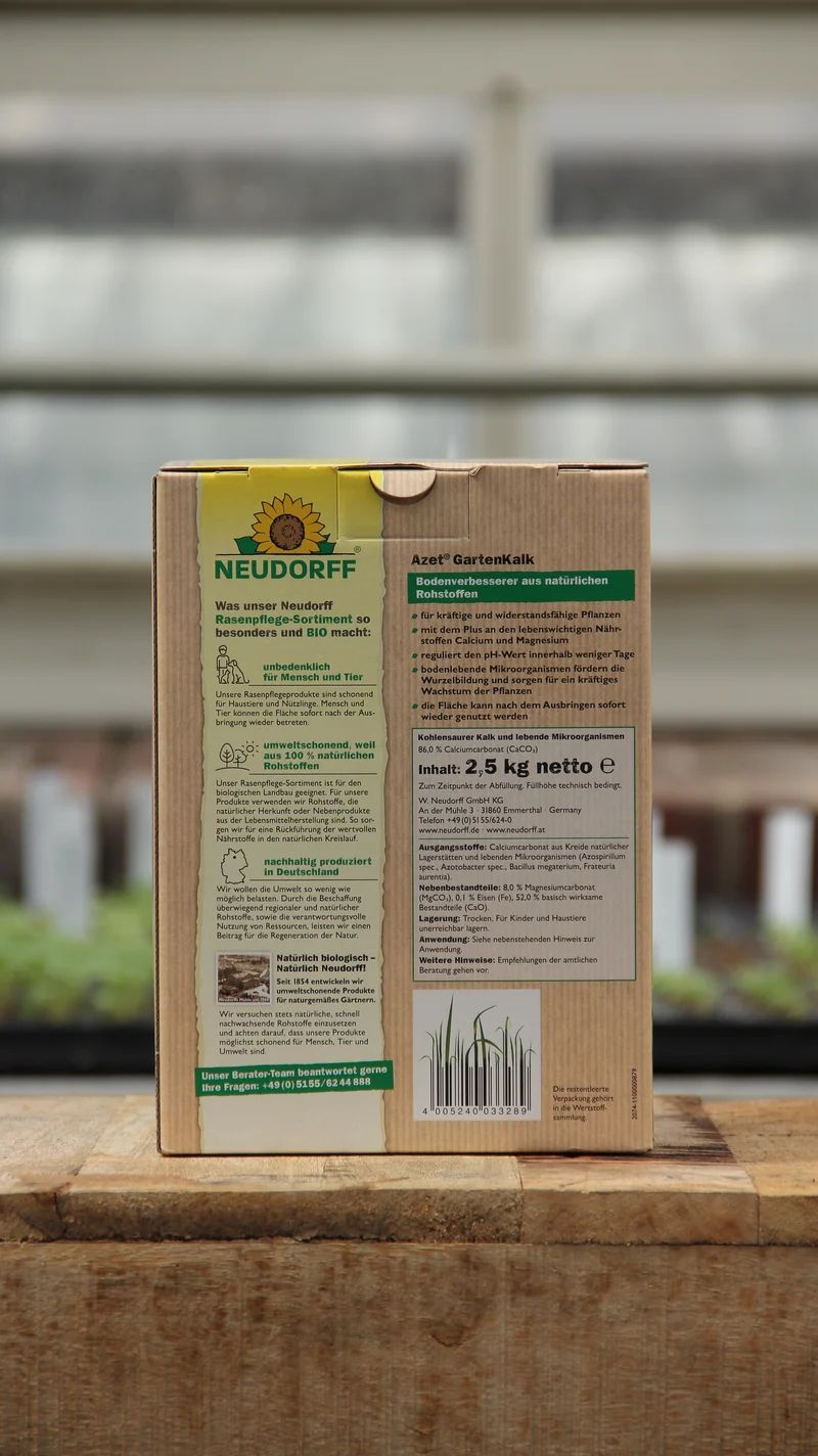 Neudorff | Gartenkalk Bodenverbesserer aus natürlichen Rohstoffen 2.5 kg