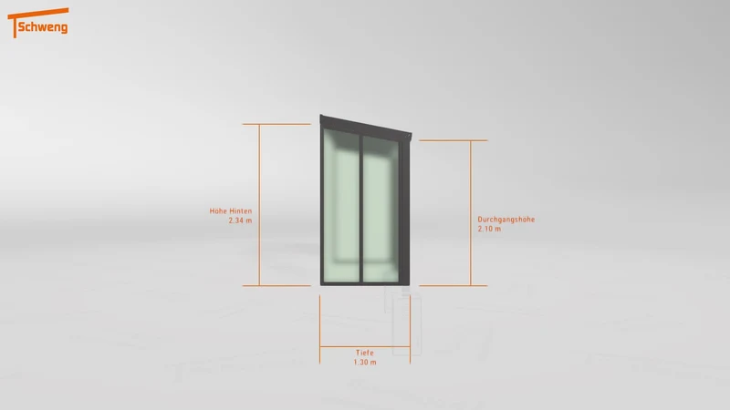 #DE Schweng Terrassenüberdachung S350 (ID 77bjk2)