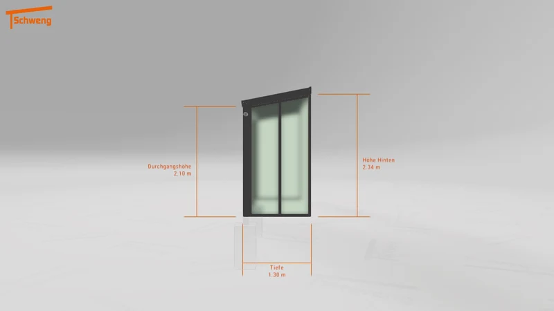 #DE Schweng Terrassenüberdachung S350 (ID 77bjk2)