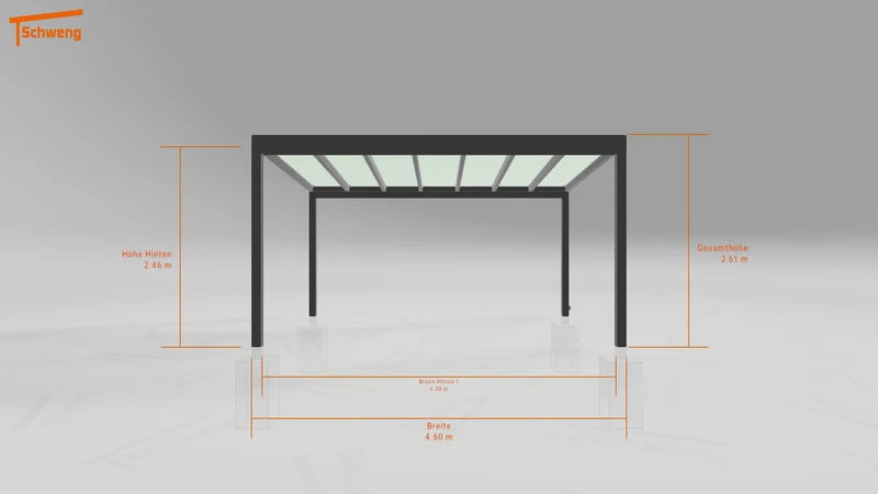 #DE Schweng Terrassenüberdachung S350 (ID 9wvz93)