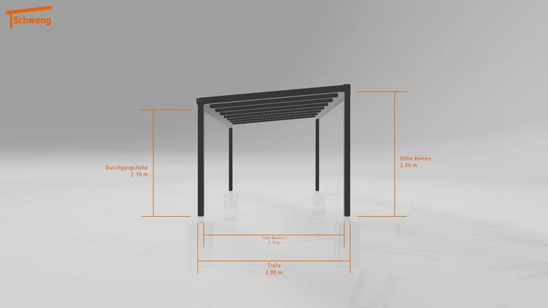 #DE Schweng Terrassenüberdachung S350 (ID 9wvz93)