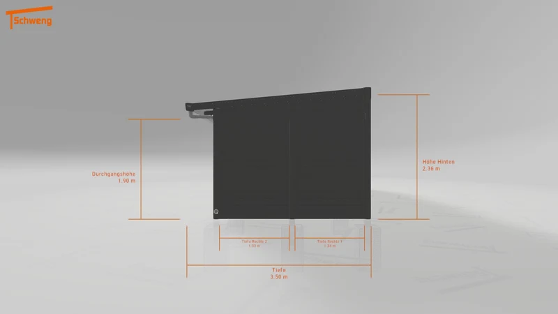 #DE Schweng Pultdachcarport S400 (ID 2q8ymd)