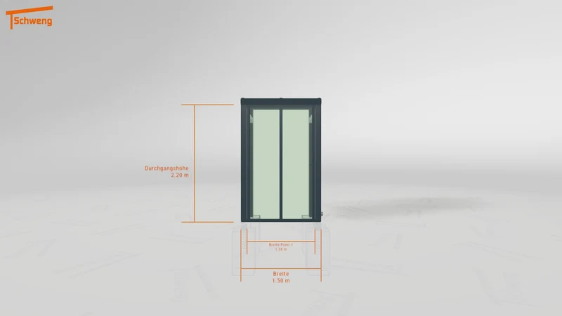 #DE Schweng Terrassenüberdachung S350 (ID jj844n)
