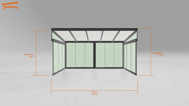 #DE Schweng Terrassenüberdachung S400 (ID 85p22d)