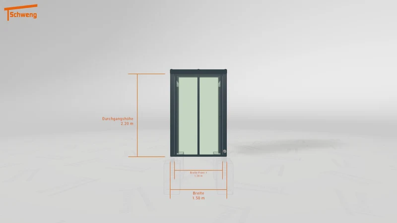 #DE Schweng Terrassenüberdachung S350 (ID 77bjj2)